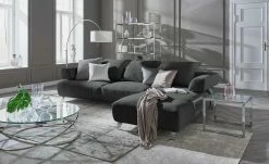 HOME STORY Bogenleuchte mit weißem Stoffschirm 73 HOME STORY Bogenleuchte mit weißem Stoffschirm -Innenleuchten Verkaufsladen 688647 29 202002140030