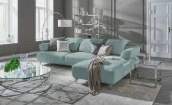 HOME STORY Bogenleuchte mit weißem Stoffschirm 71 HOME STORY Bogenleuchte mit weißem Stoffschirm -Innenleuchten Verkaufsladen 688647 31 202002140030