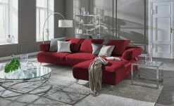 HOME STORY Bogenleuchte mit weißem Stoffschirm 64 HOME STORY Bogenleuchte mit weißem Stoffschirm -Innenleuchten Verkaufsladen 688647 38 202002140030