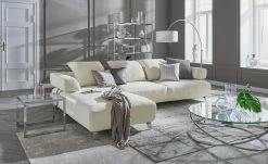 HOME STORY Bogenleuchte mit weißem Stoffschirm 96 HOME STORY Bogenleuchte mit weißem Stoffschirm -Innenleuchten Verkaufsladen 688647 6 202002140030