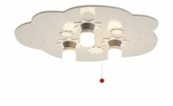 Deckenleuchte Sternenhimmel Holz weiß -Innenleuchten Verkaufsladen 691578 2 201811271453