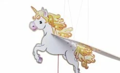 Deckenleuchte, rosa Einhorn 5-flammig -Innenleuchten Verkaufsladen 692467 4 202106091239