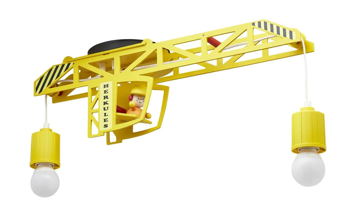 Deckenleuchte Turmdrehkran, gelb 6 Deckenleuchte Turmdrehkran, gelb – Bild 4