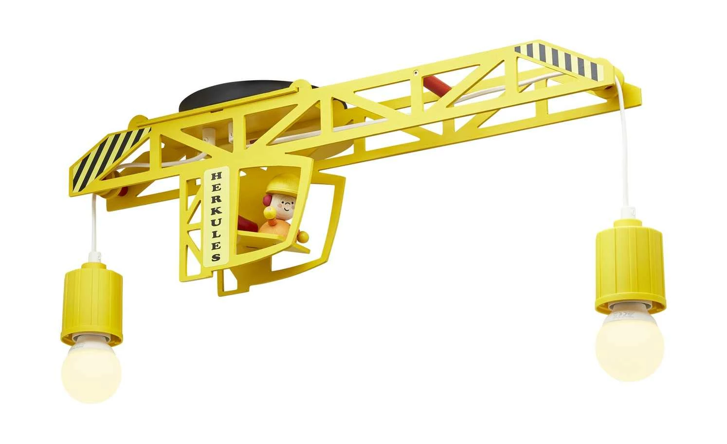 Deckenleuchte Turmdrehkran, gelb 3 Deckenleuchte Turmdrehkran, gelb