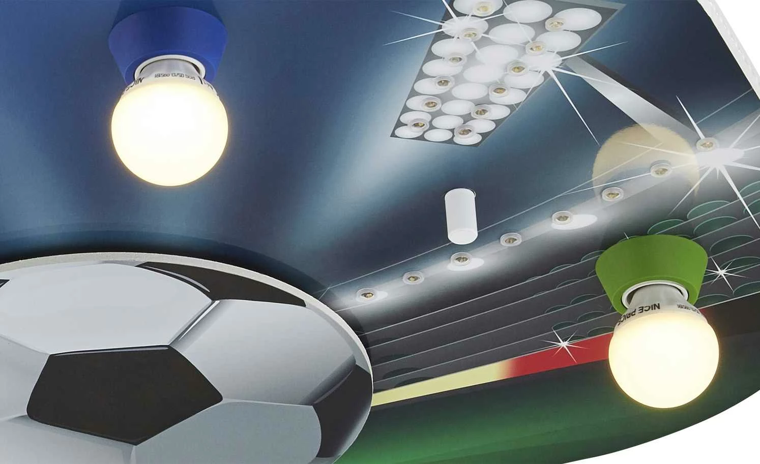 Deckenleuchte mit Stadion-Motiv 5 Deckenleuchte mit Stadion-Motiv – Bild 3