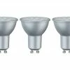 LED 3-er Pack GU10/ 6,5W, silber -Innenleuchten Verkaufsladen 693085 2 202203112233