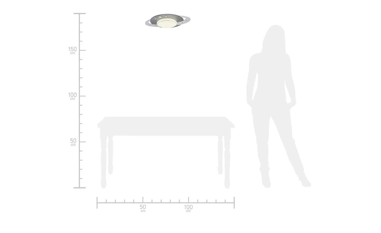 LED-Deckenleuchte ´Saturn´ 8 LED-Deckenleuchte ´Saturn´ – Bild 6