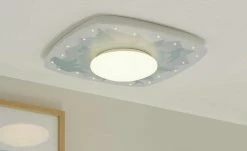 Deckenleuchte, 1+20-flammig, Motiv ´Wald`